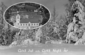 Göteryds kyrka. Julmotiv, 1940-talet.