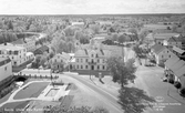 Åseda, vy från kyrktornet, 1948.