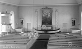 Bergs kyrka, interiör, 1946.