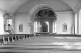 Agunnaryds kyrka, interiör, 1946.