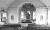 Agunnaryds kyrka, interiör, 1946.