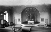 Nuvarande kyrkan i Lidhult invigdes 1880 och uppfördes enligt Johan Adolf Hawermans ritningar.
Kyrkan som är byggd i sten i historiserande blandstil består av ett rektangulärt långhus med kor och en bakomliggande halvrund sakristia.
Vid renoveringen 1929-30, som utfördes efter förslag av arkitekt Paul Boberg, förändrades koret radikalt. Den förut vida koret som tidigare varit rikt utsmyckat med en altaruppställning samt en skärm som avgränsade mot den bakomliggande sakristian förminskades. Ett absid liknande kor byggdes. Altaruppställningen ersattes av ett medeltida triumfkrucifix.