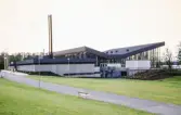 Simhallen, Växjö. 
Färgfoto ca 1973.