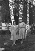 Vid björkarna på dansbanan i Ekhagen, 1940-tal