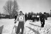 Skidtävling i Ekeby Stora Mellösa, 1950-tal