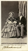 Porträtt av Charlotte och Carl Henrik Anckarsvärd, 1862