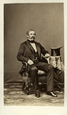 Porträtt av major J. A. Gripenstedt , ca1862