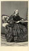 Porträtt av fröken Charlotta Taube, ca 1865