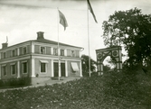 Bröllopsportal vid Färna herrgård, 1920