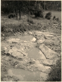 Markberedning för väg.