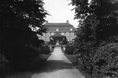 Bystad herrgård från sjösidan, 1910-tal