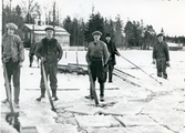 Sala sf.
Issågare på Landforsen, 1910-talet