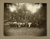 Distinktionskorpraler vid I 11. Kronobergs hed, ca 1910.