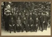 En grupp (okända) officerare, ca 1914.