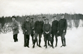 Snart dags för snöbollskrig vid Ulvshyttans herrgård, påsken 1915