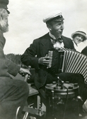 Musik på båten på Lilla Ulvsjön, 1915