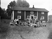 Gymnastikflickor på träningsläger, 1930-tal