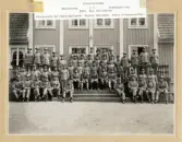 Kulsprutekompaniet, Karlskrona grenadjärregemente (I 7).
1926 års utbildning, förlagd till Rosenholms gård och exercisfält strax utanför Karlskrona.
Befäl: Sergeant Karlsson, kapten Carlsson samt furir Johansson.