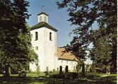 Gällinge kyrka och kyrkogård.