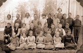 Skolklass i Brevens skola, ca 1934