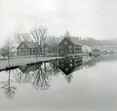 Vy från Brevens Bruk, 1940-tal