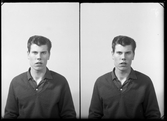Porträtt, körfoto, Tommy Berglund, Strömsholm.
Ur Gustaf Åhmans samling.