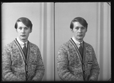 Porträtt, passfoto. Raimo Häsä, C-V Skolan, Kolbäck Ur Gustaf Åhmans samling.