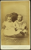 Syskonen Ebba och Carl Gripenstedt, 1894