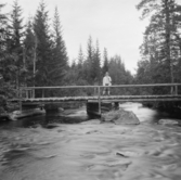 Borlänge, bron över Noraån.