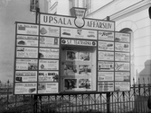 Reklamskylt, Vaksalagatan, Uppsala 1939