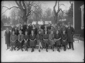 Grupporträtt. Folkskolan, Strömsholm.
Ur Gustaf Åhmans samling.