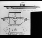 Ritning av John Ericssons Monitor, 1860-tal
