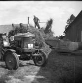 Höbärgning i Karlstorp, 1940-tal