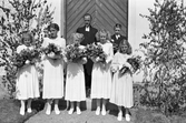 Konfirmation i Norrbyås kyrka, 1949