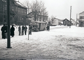 Busshållplats i Odensbacken, 1940-tal