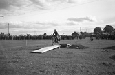 Motorcykeluppvisning, 1950-tal