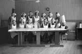 Skolkökselever i Hidingsta, 1940-tal