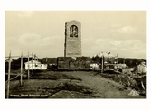 Rantzaumonumentet. Minnessten över den danske fältherren Daniel Rantzau som stupade här på klippan år 1569 i ett försök att inta Varbergs slott. Stenen invigdes den 26 juni 1938 och syftade också till att påminna om 