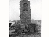 Rantzaumonumentets avtäckning. Stenen invigdes av prins Carl den 26 juni 1938 till minne över danske fältherren Daniel Rantzau som stupade här 1569, men också för att stenen 