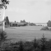 Falun, Lövänget, Ramsnäs. Sundborn. Två gårdar i Lövänget.