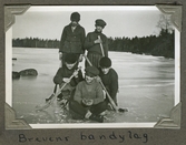 Brevens bandylag, vintern 1935