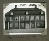 Mangårdsbyggnaden på Bystad herrgård, 1935