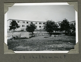 Stora skolhemmet på Sigtuna gymnasium, hösten 1935