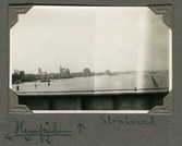 Vy över Stralsund på hemfärd från Tyskland, 1937