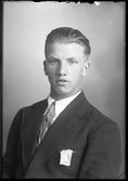 Mansporträtt. Gösta Johansson, Frössvi, Kolbäck.
Ur Gustaf Åhmans samling.
