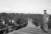 Centralföreningens takvy vid Hamnplan, 1954