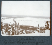 Utsikt från Lappberget i Överkalix, 1913