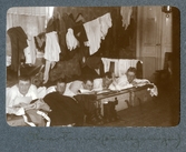 Tillfällig förläggning under militärövningen i Överkalix, 1913