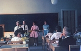 Skolavslutning i Brevens bruks skola, 1961