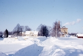 Skottat väg fram till Brevens Bruk, ca 1968